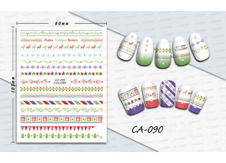 3D Nail Stickers - CA-090